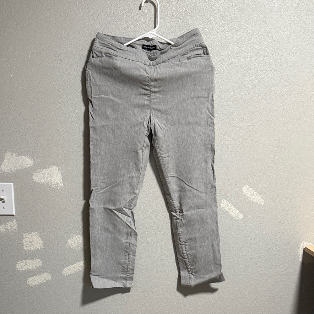 Hilary Radley Light Gray Trousers